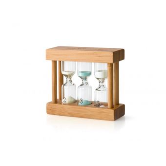 Conjunto de 3 Ampulhetas Bredemeijer | 2/3/5min | Bamboo - 1