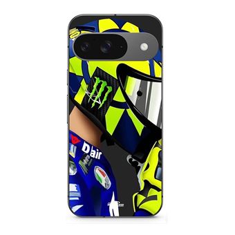 Capa Maniacase para Google Pixel 9 | Super Bike Valentino Rossi MotoGP Helmet Case - 1