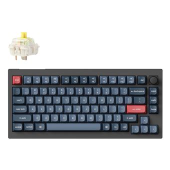 Teclado Wireless Keychron V1 Max | Cinzento - 1