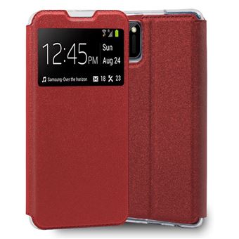Capa COOL S View com Janela em Vermelho para Realme C11 - 1