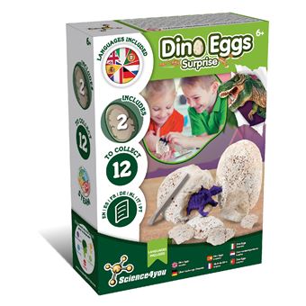 Starter Kit Science4you | Dino Eggs Surpresa - 1