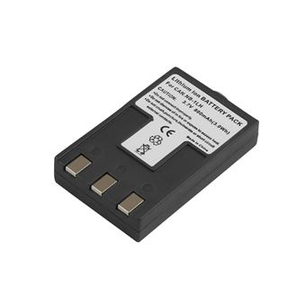 Bateria Avizar Li-ion Compatível Canon NB-1LH | 3,7V 800mAh | Preto - 1