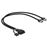 Cabo USB DeLOCK 0.45m USB 3.0 pin + USB 2.0 pin / 2 x USB 3.0 A Preto_0