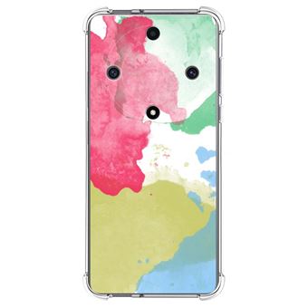 Capa Tumundosmartphone de silicone anti-choque para Honor Magic 5 Lite 5G design aquarela 02 desenhos - 1