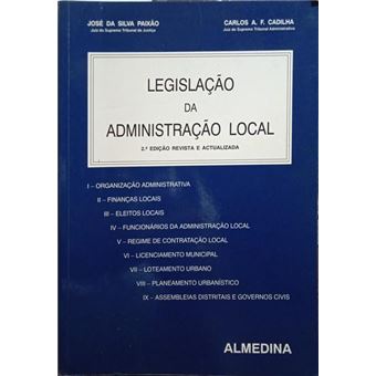 Legislação da administração local. [2.ª edição] - 1