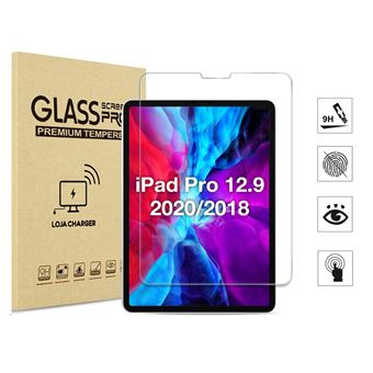 Película Lojacharger para iPad Pro 12.9 2020 | Vidro Temperado Premium | Antigretas - 1
