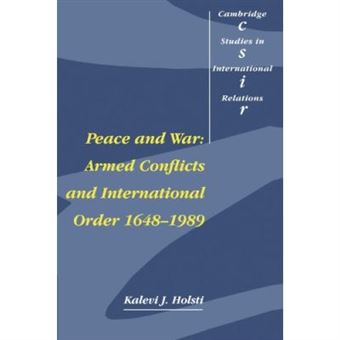 Peace And War, Cambridge Studies In International Relations, Vol 14 - 1