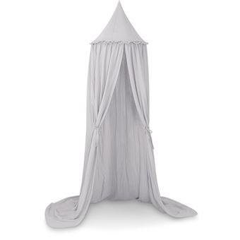 Dossel suspenso longo ou tenda de suspensão para Crianças? com suporte PRIMEIRO NINHO DAMORE | Cinza - 1