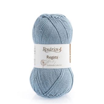 Fio de Tricot Rosários 4 Regata | 100g | Azul 75 - 1