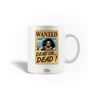 Caneca Maniacase One Piece Brook Wanted Dead Or Dead - 1