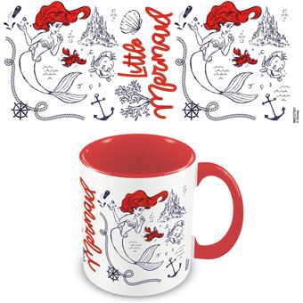 Caneca de Cerâmica Pyramid Melena Pequena Sereia Disney | 320 ml - 1