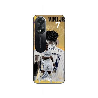 Capa Maniacase para Oppo A38 | Vinicius JR real madrid 7 Wallpaper Case - 1