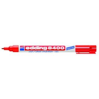 Edding 8400 CD / DVD Marker Red (10) - 1