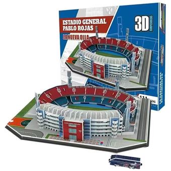 Puzzle 3D Good Deal Estadio General Pablo Rojas | 111 Peças | 30.5 x 23 x 4 cm - 1