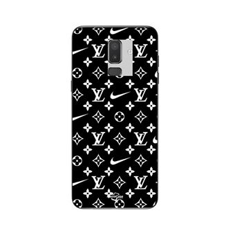 Capa Maniacase para Samsung Galaxy j8 2018 nike louis vuitton fundo preto - 1