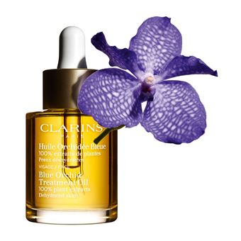 Óleo Facial Clarins Blue Orchid Face Treatment - 1