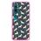 Capa Hapdey para Xiaomi Mi Note 10 - Note 10 Pro - CC9 Pro | Silicone Flexível em TPU | Design Teste padrão floral com unicórnios - Rosa_0