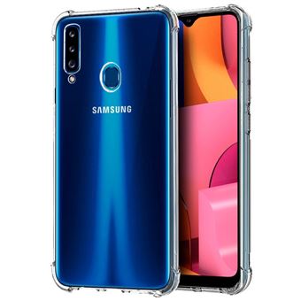 Capa traseira para Samsung A207M Galaxy A20s COOL em Gel com cantos reforçados Transparente - 1