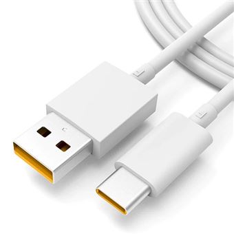 Cabo de Carregamento G4M Fast Charge 6.5A VOOC USB to Type C 100cm para Oppo A11s | 1m - 1