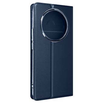 Capa Dux Ducis para Honor Magic 5 Pro Aba com suporte e carteira Azul escuro - 1