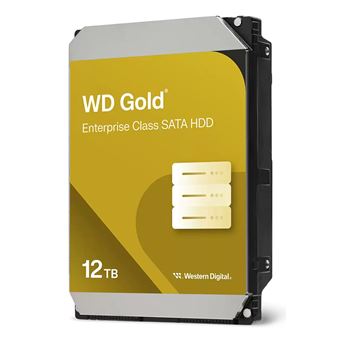 Disco Interno HDD Western Digital Gold WD122KRYZ | 3.5" | 12 TB - 1
