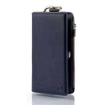Capa de telefone carteira WISETONY para Apple iPhone 7 / 8 Azul escuro