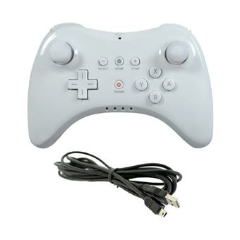 Comando PRO bluetooth sem fio V-REEL para Nintendo Wii U - Branco - 1