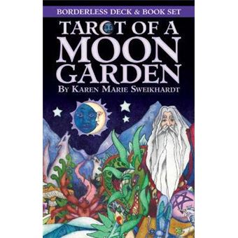 Borderless Tarot Of A Moon Garden Deck Book Set - 1