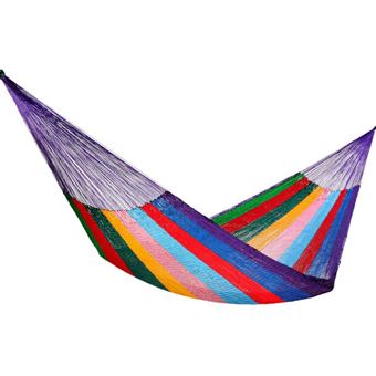 Rede XL Hamac del Sol Palmitas | 100% Nylon | 1 a 2 Pessoas | Coleção Frescura - 1