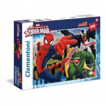 Puzzle Clementoni Spiderman Ultimate 104 Peças Maxi - 1