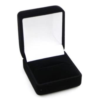 Les Trésors De Lily - Anel jewel "Velours"preto - 1