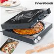 Máquina de Fazer pizzas Elétrica com Livro de Receitas Presto! InnovaGoods 1200W Preto