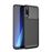 Capa TPU fibra de carbono à prova de choque preto para Samsung Galaxy A50_0