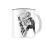 Caneca SD Toys Preto Panther Branco Preto Marvel Civil War_0