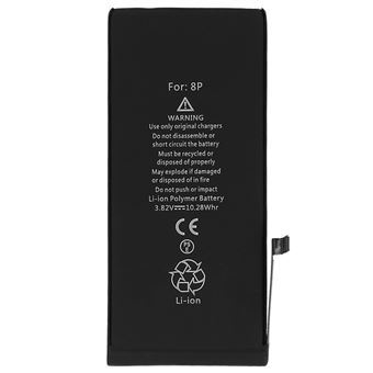 Bateria Clappio para iPhone 8 Plus compatível e substitui o modelo 1IP3/49/109, Li-Ion 2691 mAh - 1