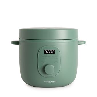Panela de Arroz Elétrica Multifuncional CREATE RICE COOKER STUDIO com Cesto a Vapor | 3L | Sage - 1