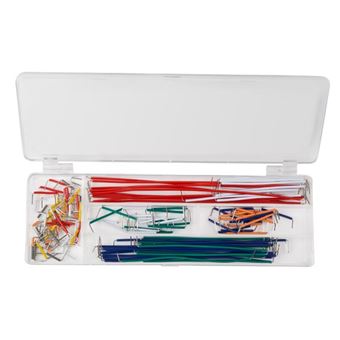 Conjunto de 140 Peças de Fios Jumper Velleman Tamanhos Diversos - 1