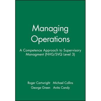 Managing Operations - Competence Approach to Supervisory Management - Paperback - 1993 - 1