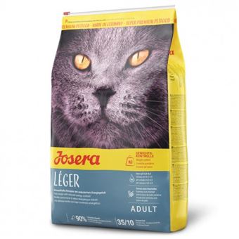 Ração seca para gato adulto de interior Josera Léger para controlo do peso | 2 kg - 1
