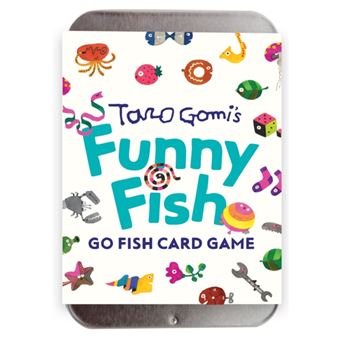 Taro Gomis Funny Fish Go Fish Card Game By Chronicle Books - 1