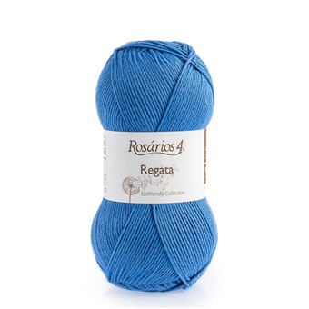 Fio de Tricot Rosários 4 Regata | 100g | Azul 92 - 1