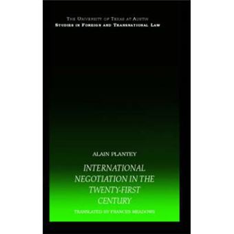 International Negotiation in the Twenty-First Century - Hardback - 2006 - 1
