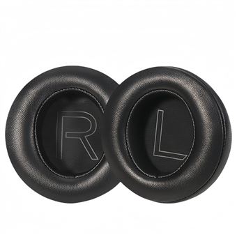 Almofadas para Auscultadores V-REEL para Alienware AW510H AW310 | Preto | Couro de Ovelha - 1