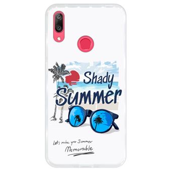 Capa Hapdey para Huawei Y7 2019 - Y7 Prime 2019 Design Shady Summer em Silicone Flexível e TPU