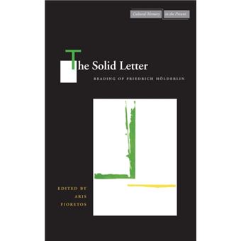 The Solid Letter By Stanford University Press - 1