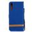 Capa PU Magunivers colorido sortido tecido jeans stand azul claro para Samsung Galaxy A50_2