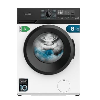 Máquina de Lavar Roupa Cecotec 02719 | 8 Kg | 1350 RPM | A | Branco - 1