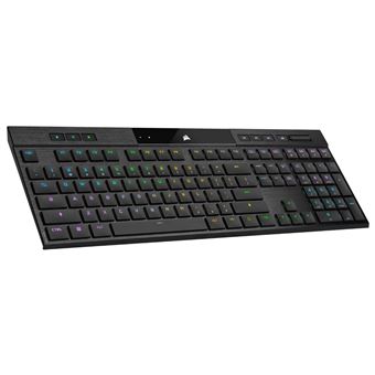 Teclado Gaming Wireless Corsair N-key rollover | Idioma: Francês | Preto - 1