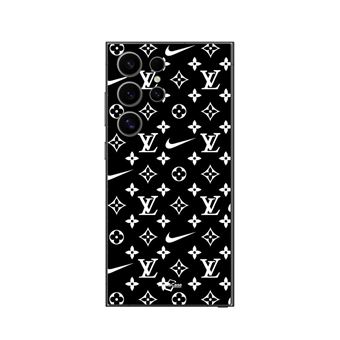 Capa Maniacase para Samsung Galaxy S24 ultra nike louis vuitton fundo preto - 1