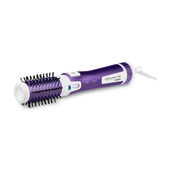 Modelador de Cabelo Rowenta Brush Activ Volume & Shine CF9530 | 1000 W | Violeta, Branco - 1